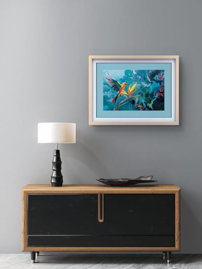 Mensajero de los Dioses. Limited Edition Canvas Giclée | Edition of 25 | Signed & Numbered