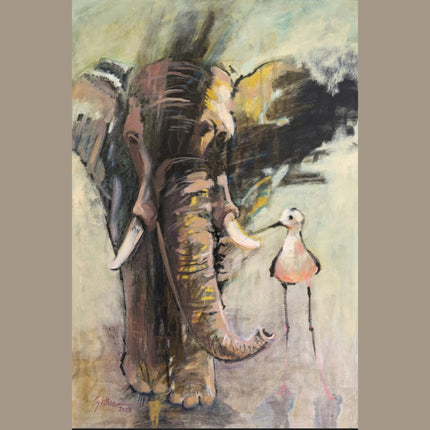 The Apprentice. 61 x 91 cm