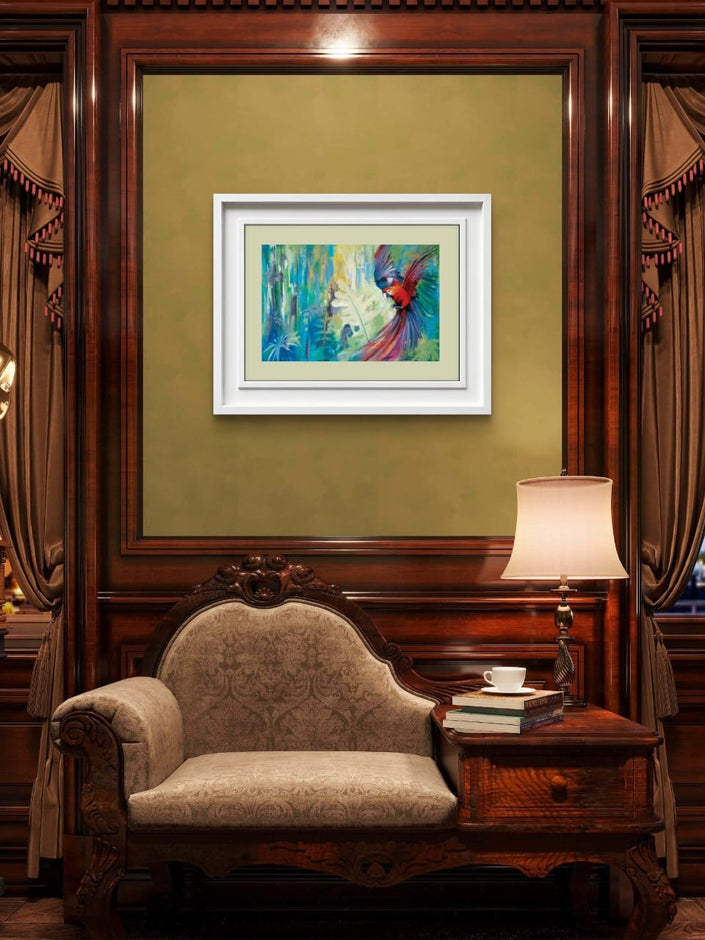 Espíritu Escarlata. Limited Edition Canvas Giclée | Edition of 25 | Signed & Numbered