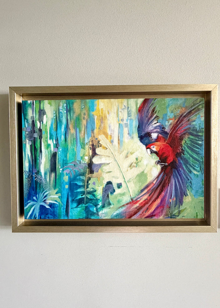 Espíritu Escarlata. Limited Edition Canvas Giclée | Edition of 25 | Signed & Numbered